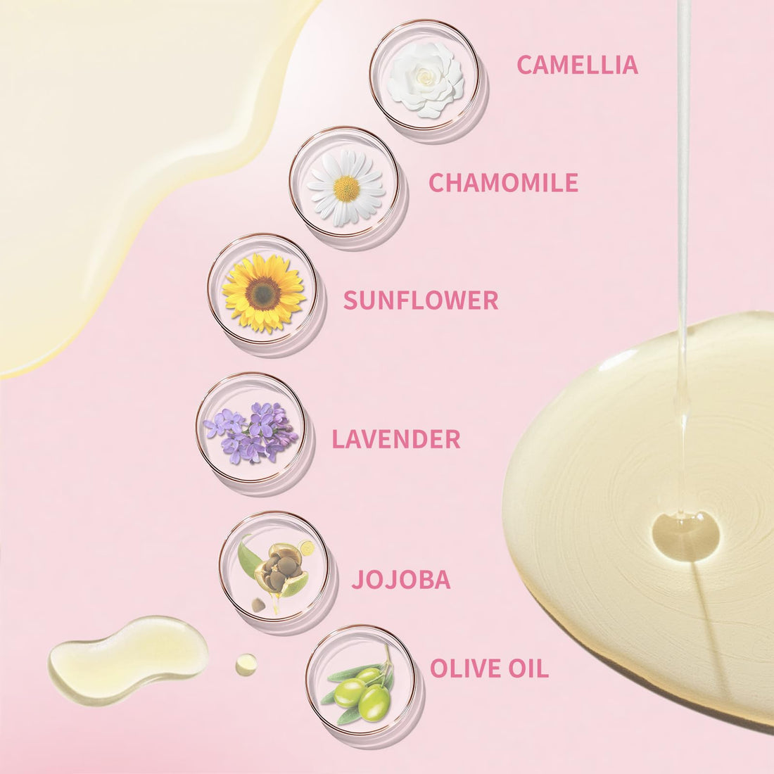 VGO Skincare Body Oil for women, Vitamin E Oil for Scars Away, Stretch Mark Oil for All Skin Types, 50ml / 1.69oz