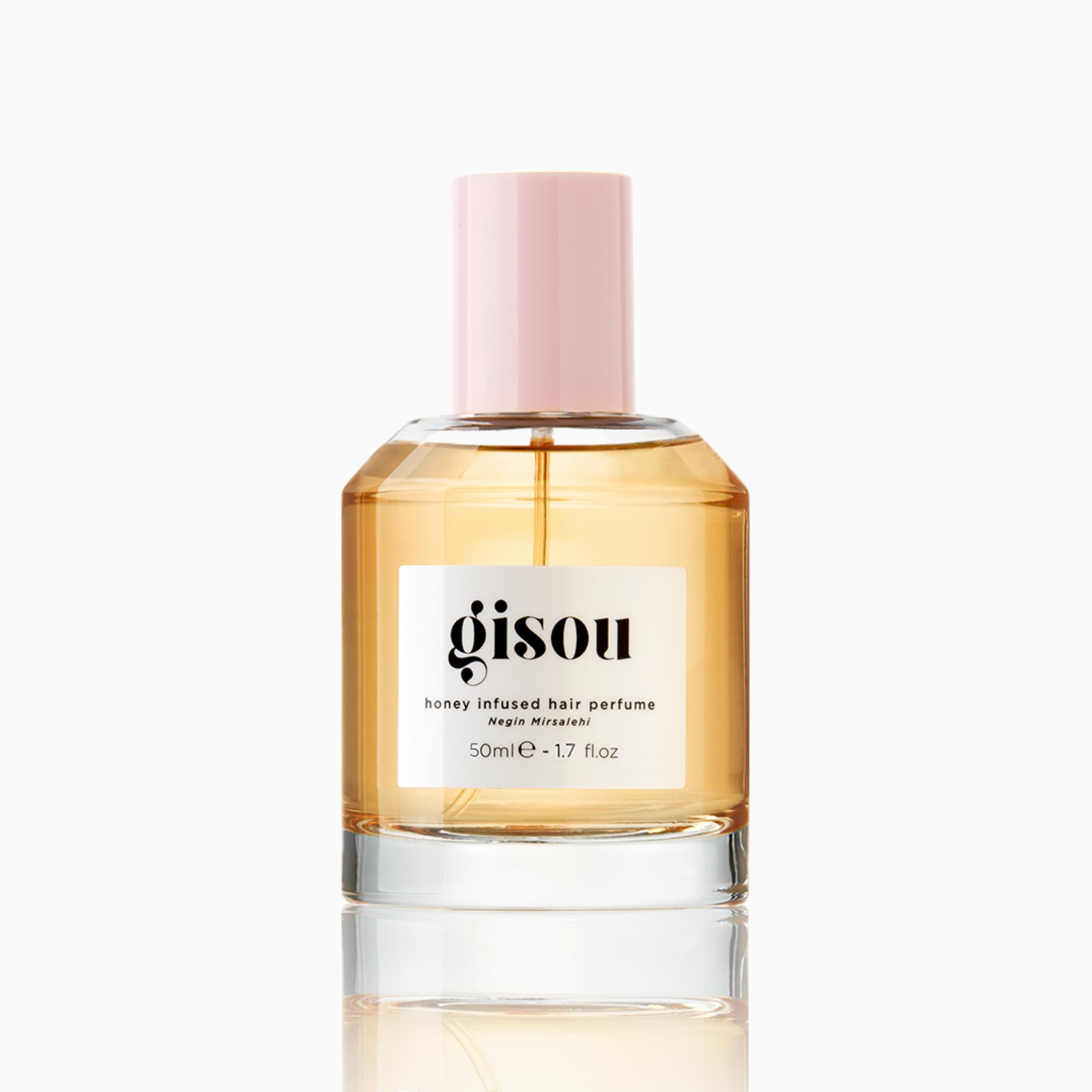 Gisou Honey Infused Hair Perfume – Long-Lasting Hair Fragrance with Mirsalehi Honey & Argan Oil, Wildflower Honey scent, 1.7 Fl Oz