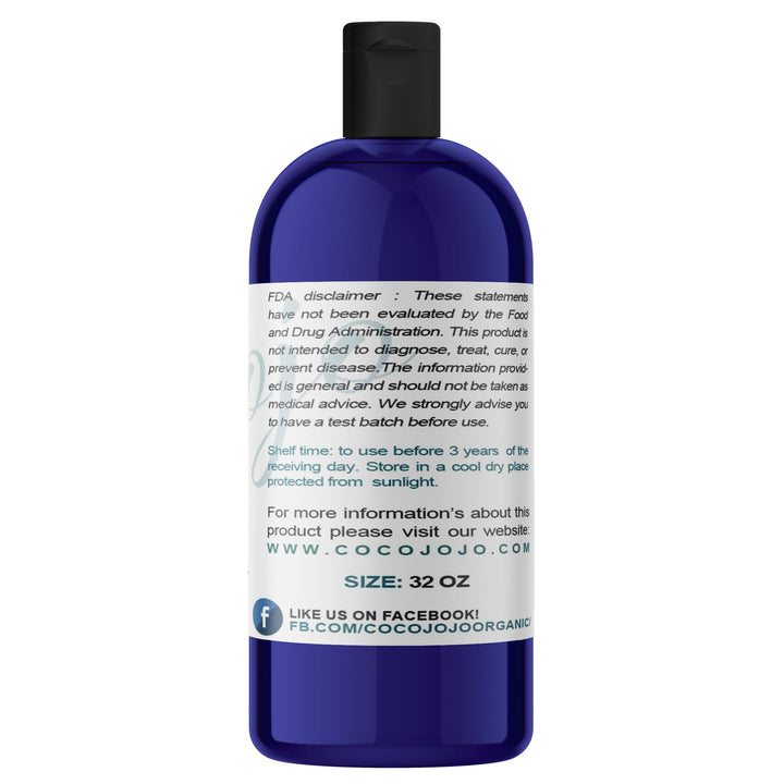 Grapeseed Oil - Organic Pure Natural Cold Pressed 32 oz Hair Face Skin Massage Moisturizing Premium Quality