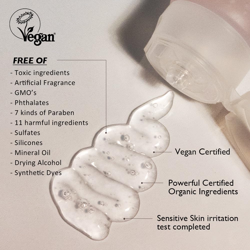 HARUHARU wonder Black Rice Triple AHA Gentle Cleansing Gel 3.38 fl oz, Hydrating Cleansing gel, Gentle exfoliating, Vegan, Travel essentials