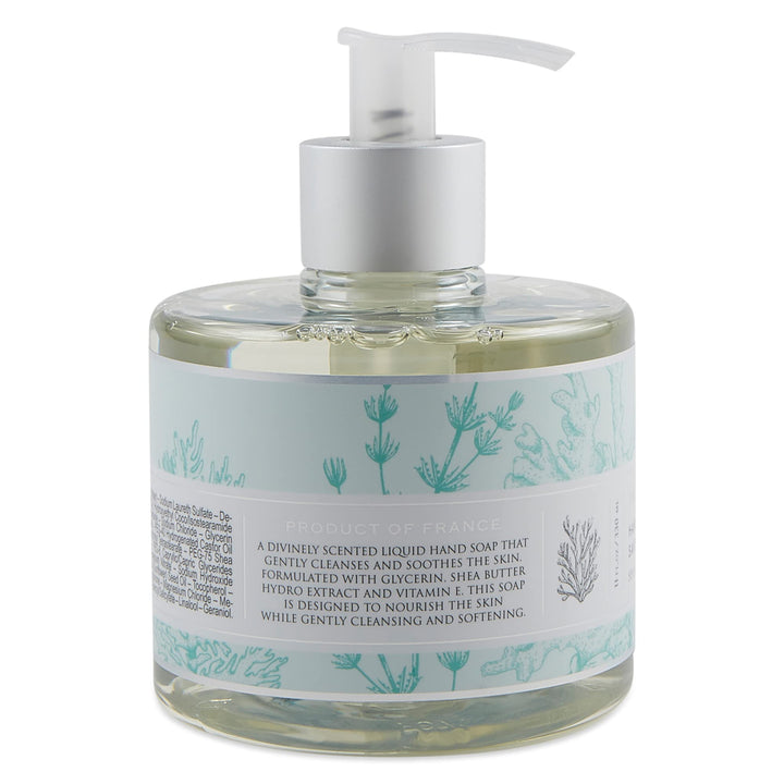 Pre de Provence European Soaps 35101SS Heritage Liquid Soap, Clear, Sea Salt, 11 Fl Oz