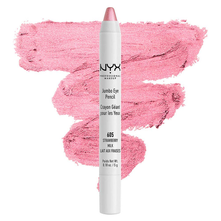 NYX Jumbo Eye Pencil, Strawberry Milk 605, 5g