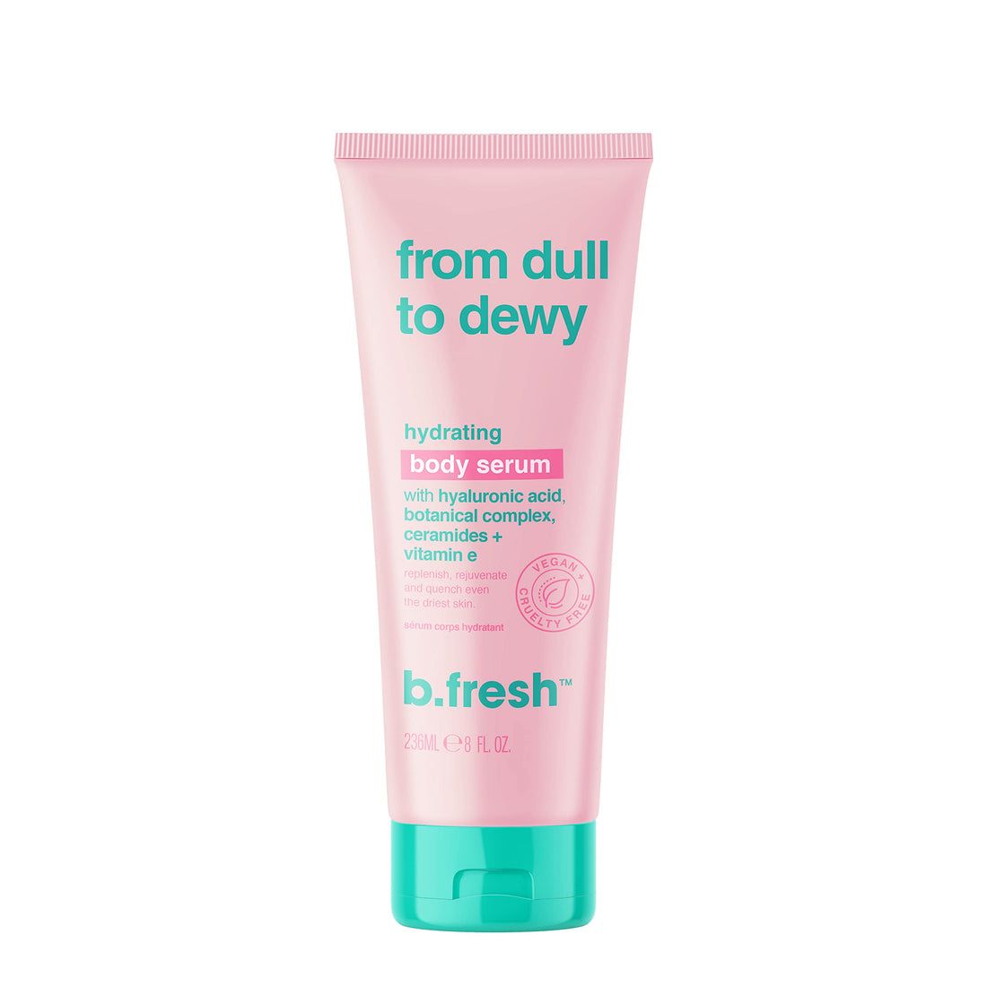 B.TAN Moisturizing Body Lotion | Hydrating Body Serum - Renew Dry Skin with Hyaluronic Acid, Botanical Complex, Ceramides + Vitamin E for an Ultra Glow, 8 Fl Oz