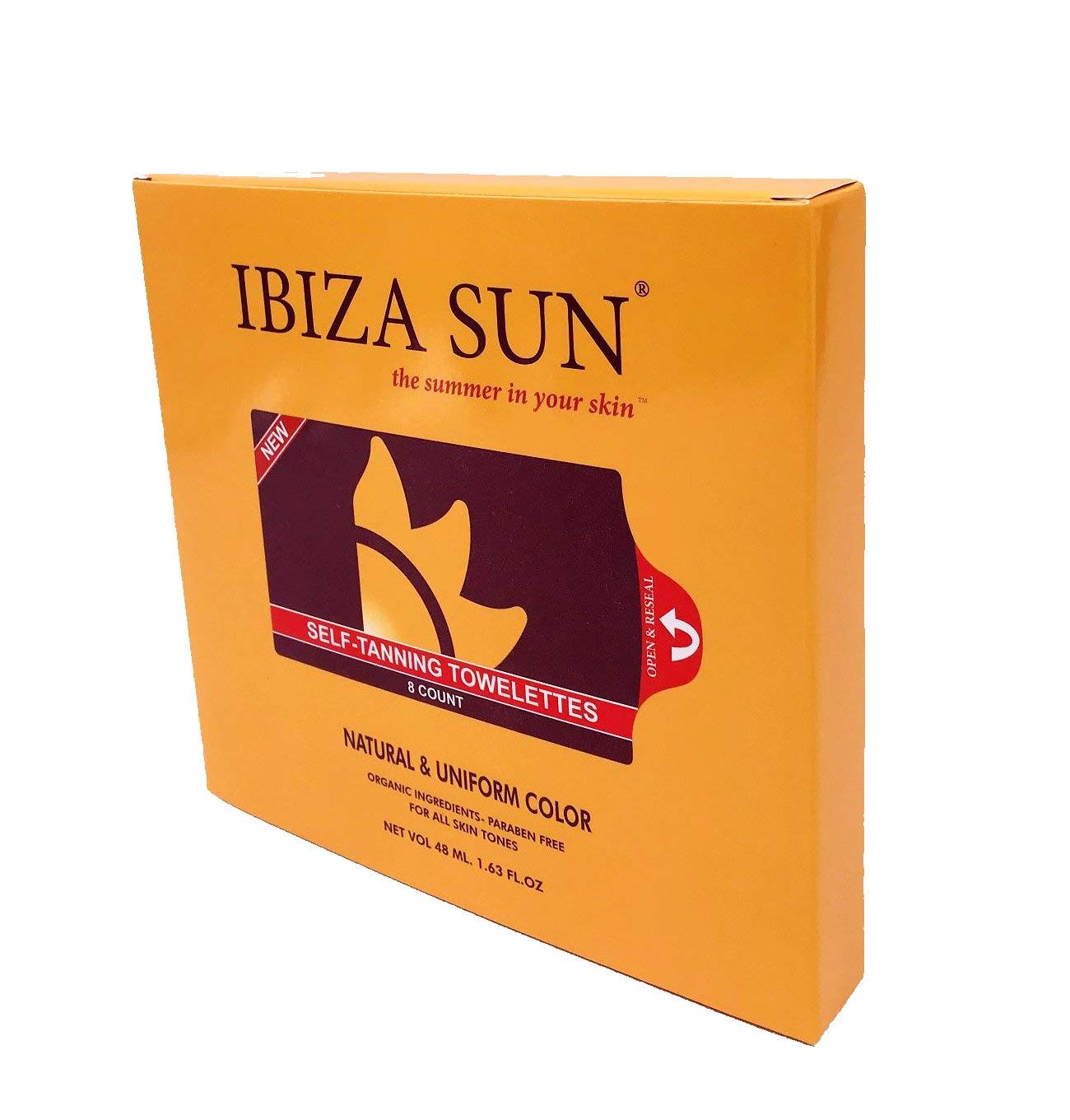 Organic Self Tanner | Natural Ingredients | Sunless Tanning Wipes for Face and Body | Self Tanning.