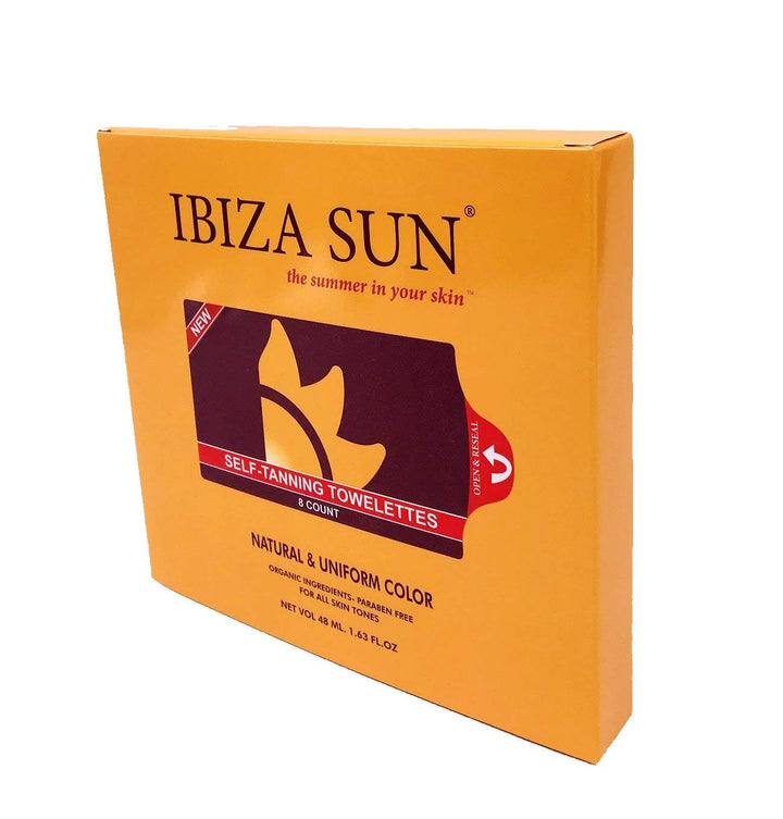 Organic Self Tanner | Natural Ingredients | Sunless Tanning Wipes for Face and Body | Self Tanning.