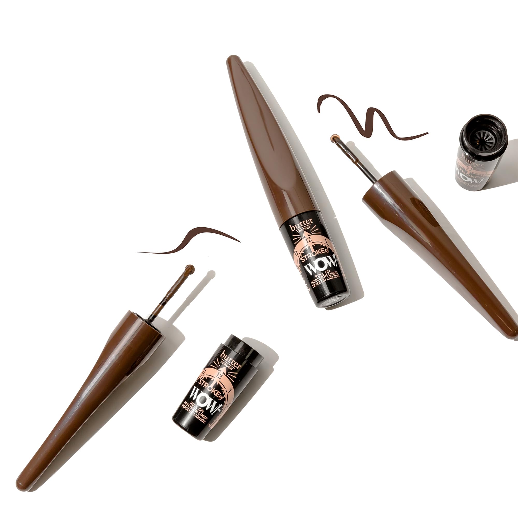 butter LONDON Stroke of Wow Roll On Precision Liner, Morning Espresso