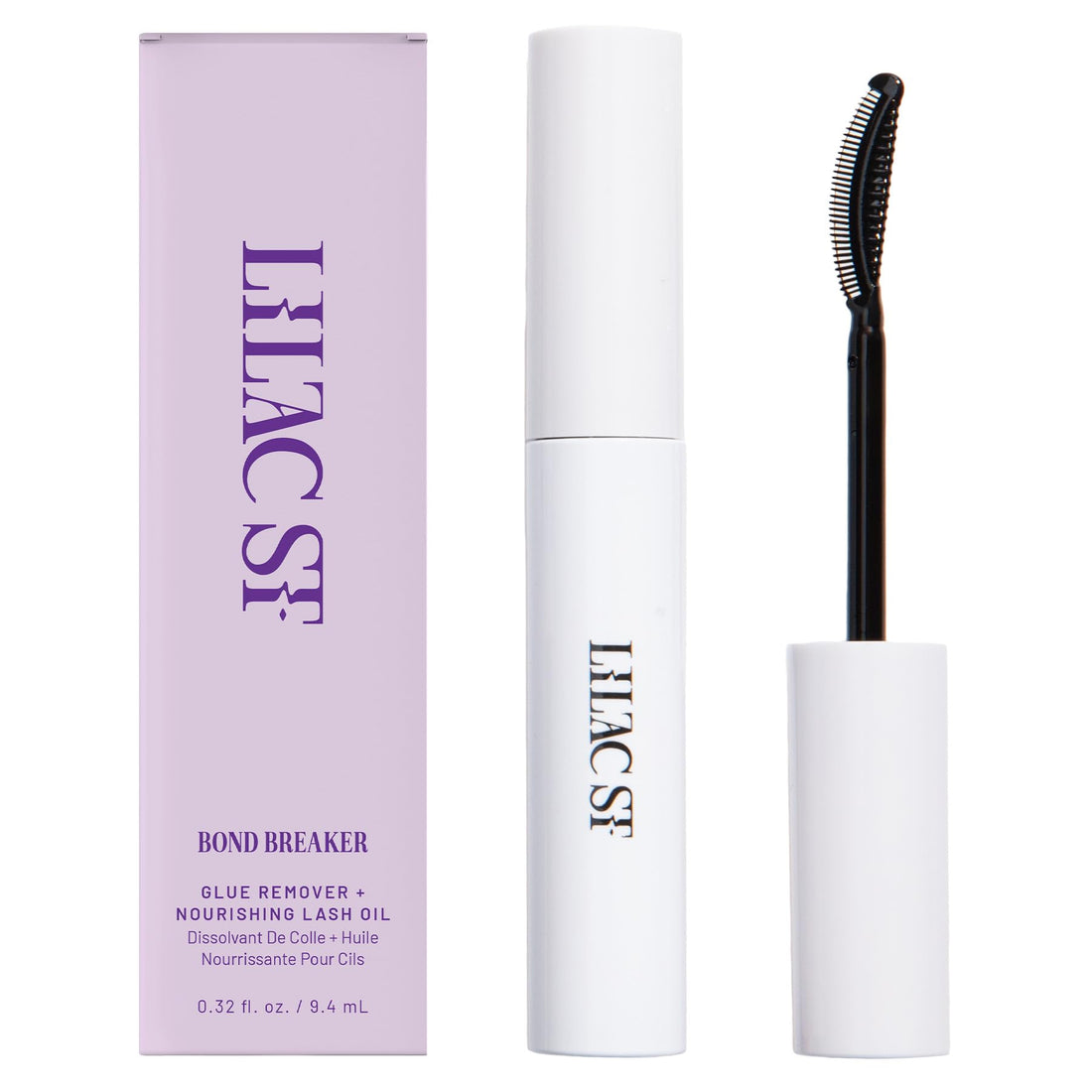 Lilac St. - Bond Breaker Lash Remover - Portable & Gentle Eyelash Glue Remover - Remove Lash Glue from Segments - Collagen Extract & Nourishing Oils - Waterproof - Cruelty Free, Vegan, Women Founded