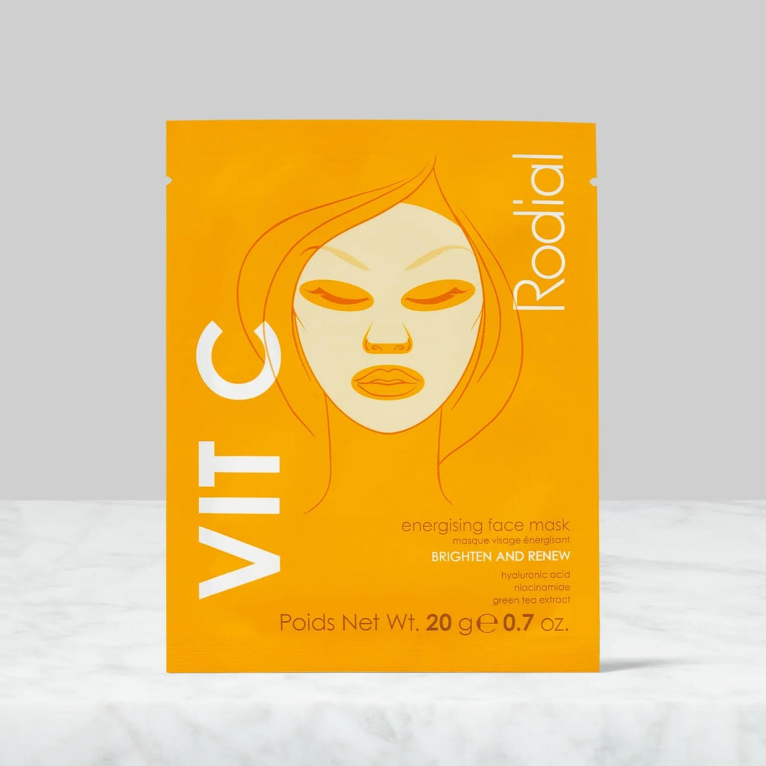 Rodial Vit C Energising Sheet Mask Individual Sachet