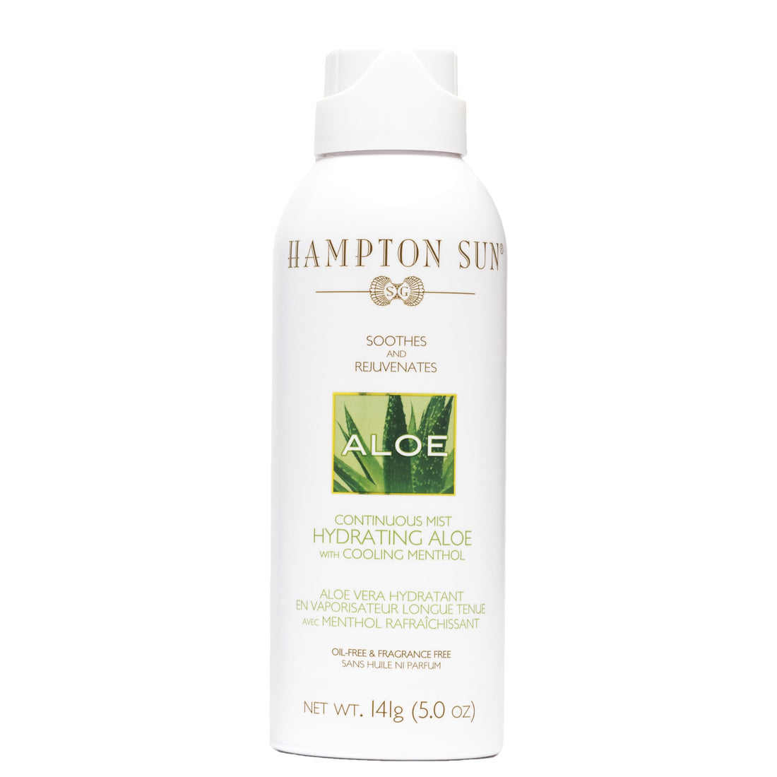 Hampton Sun Aloe Hydrating Continuous Mist, 5 oz.