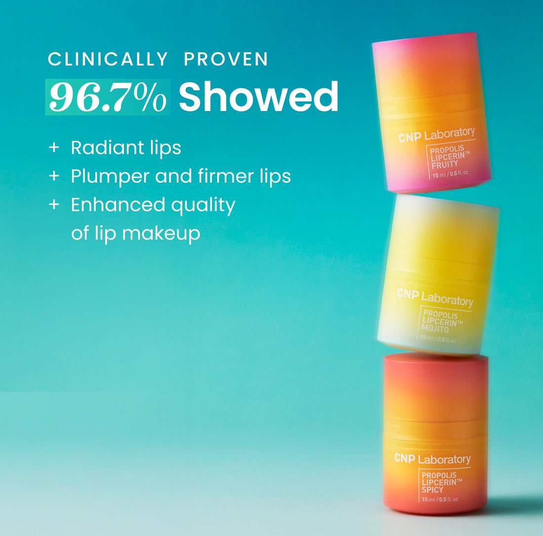 CNP Honey Lip Butter - Propolis Lipcerin™ Mint, Hydrating Overnight Manuka Lip Balm & Mask, Plumping, 12hrs Long-lasting Moisture, Gifts for Women, Korean Skin Care, 0.5 fl.oz.
