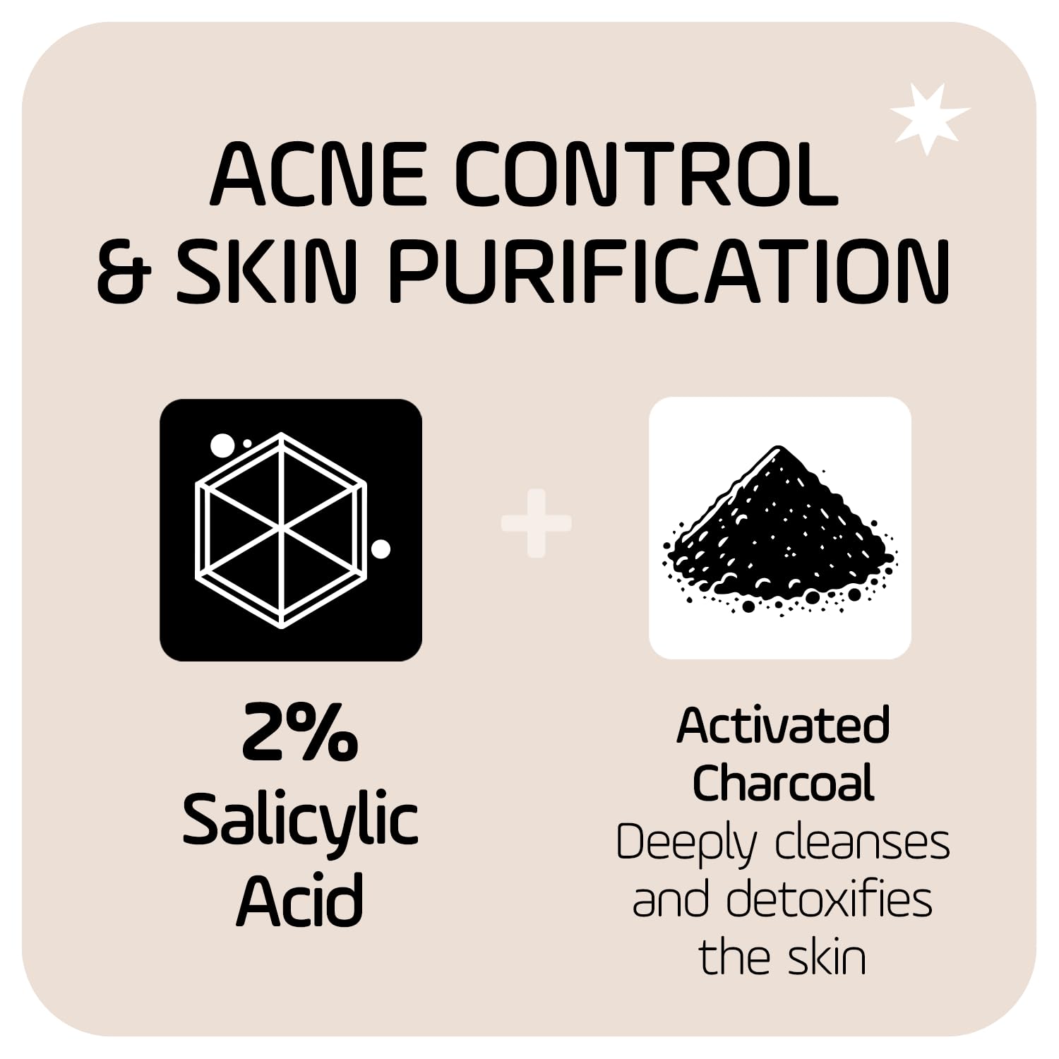 Asepxia ASEPXIA CLEANSING BAR CHARCOAL 4 OZ