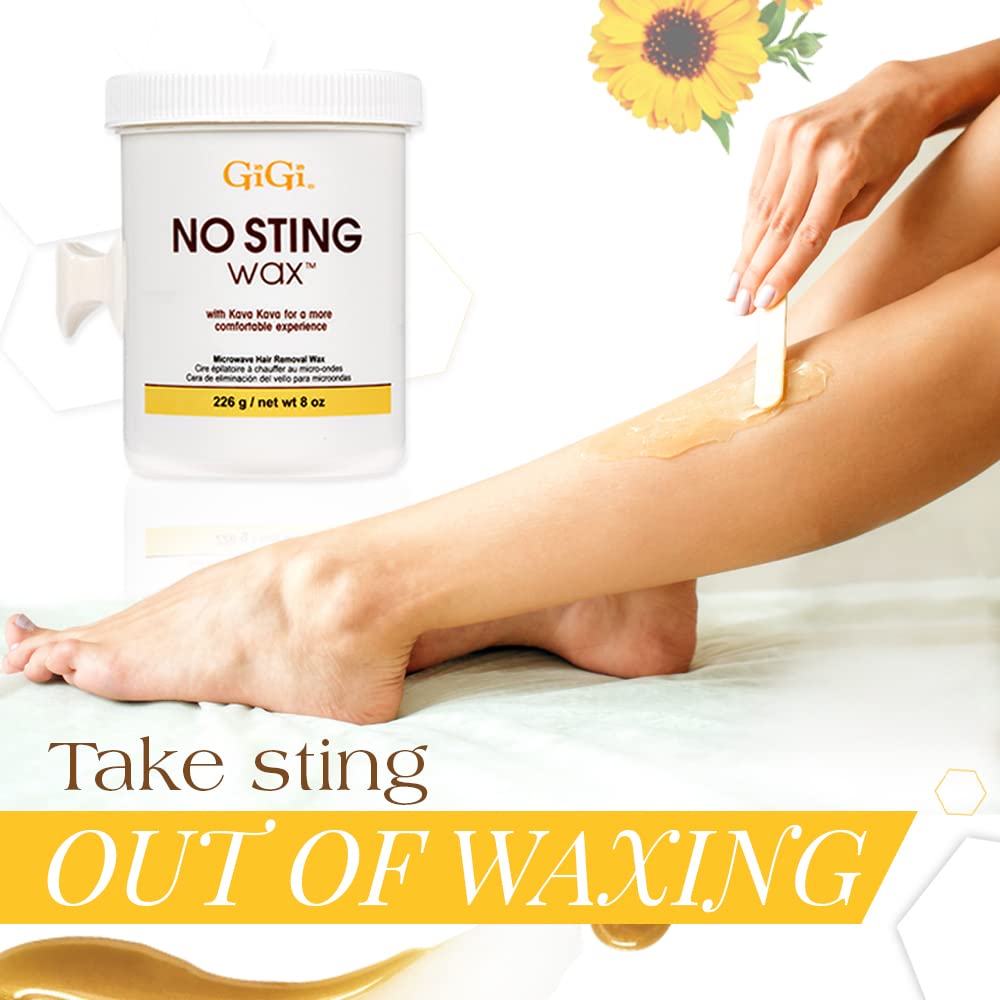 GiGi No Sting Microwave Wax, 8 oz.