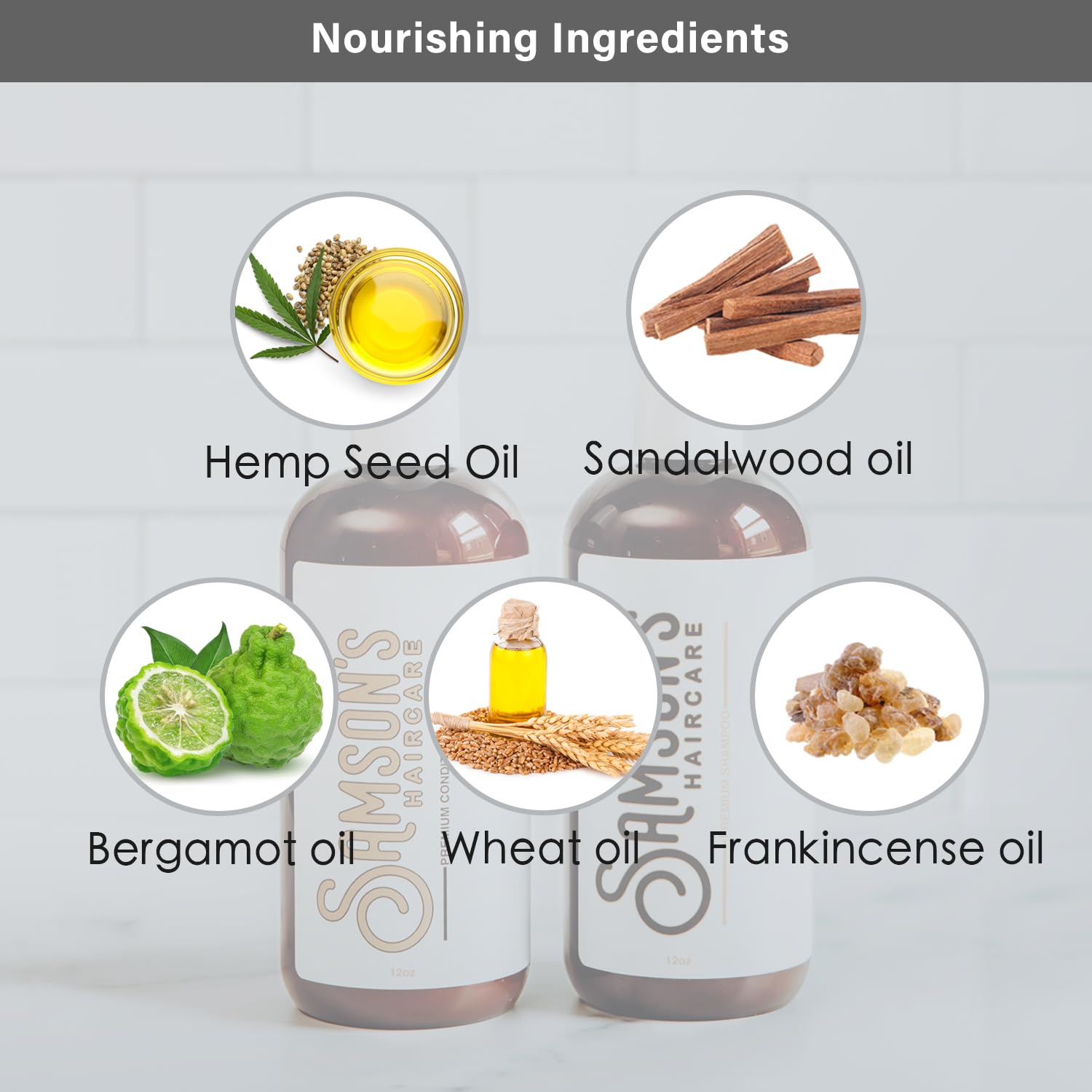 SAMSON'S HAIRCARE Lathering Shampoo, Safe Ingredients, Skin and Color Safe pH Level, 12oz