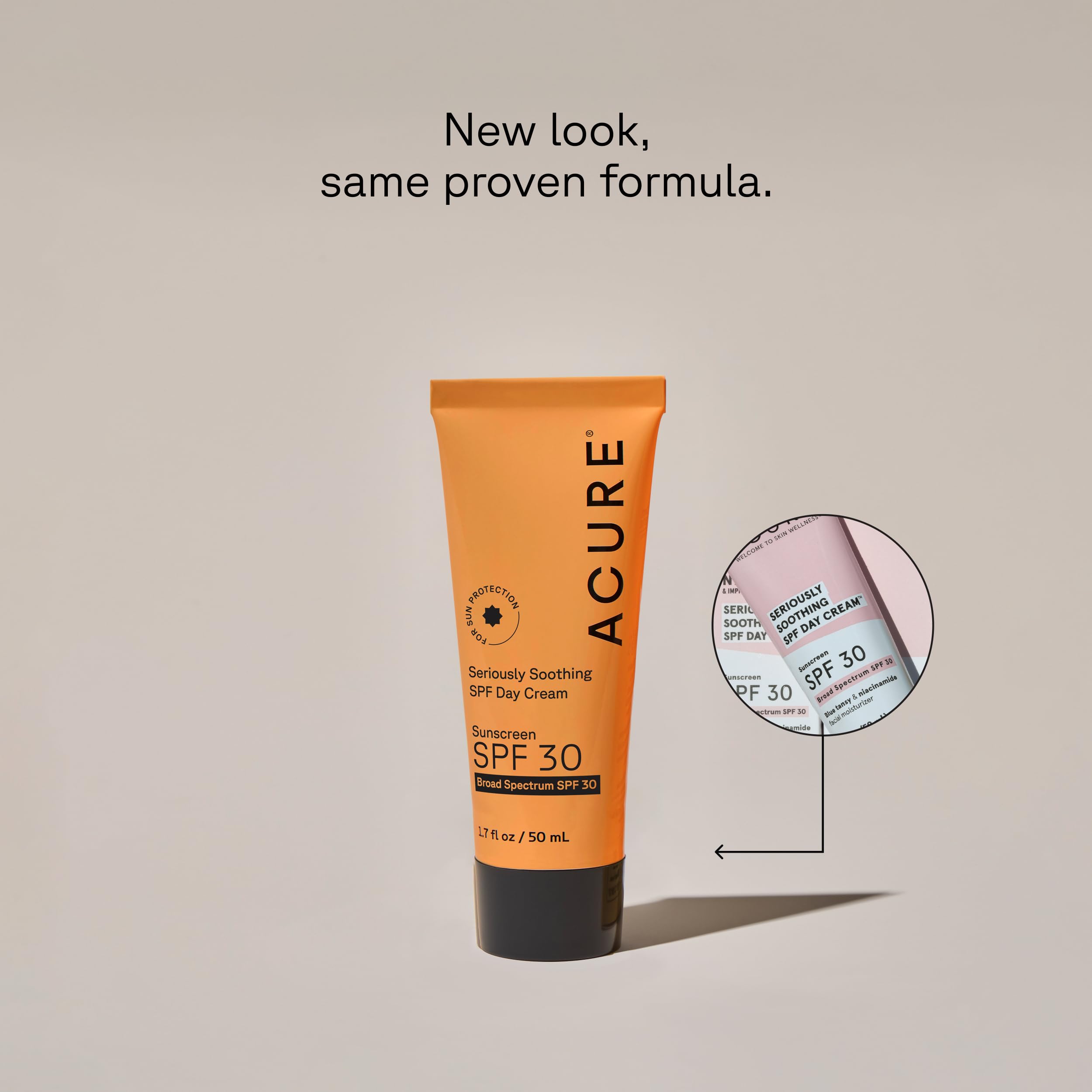 ACURE Seriously Soothing Day Cream SPF 30, 1.7 FZ