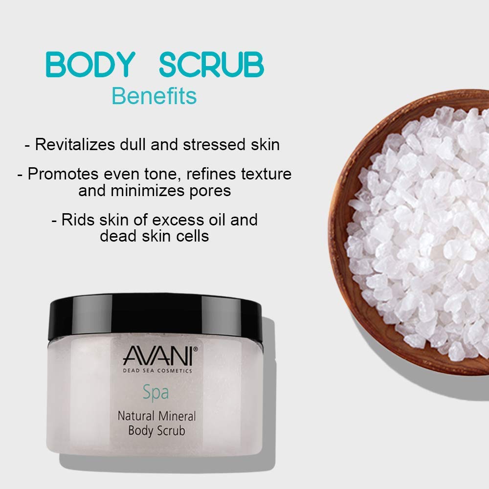 Avani Dead Sea Natural Mineral Body Scrub (Citrus/Vanilla)