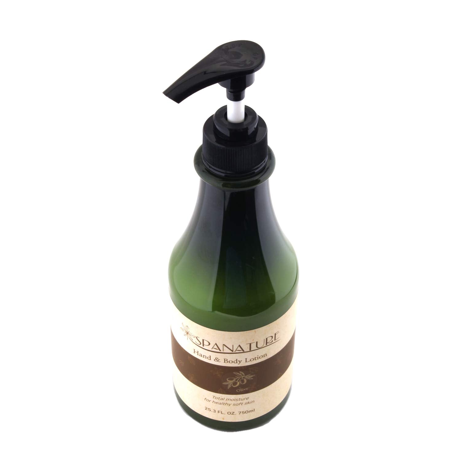 Olive: Spanature Hand & Body 750Ml/25Oz Lotion Selection Made In Korea (Olive)
