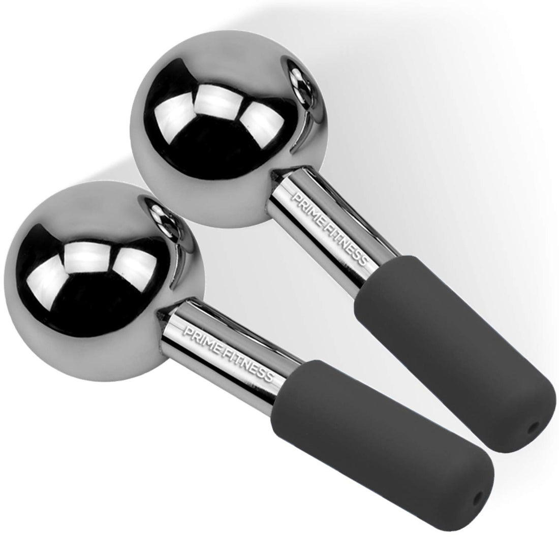 Magic Cool Roller Ball Facial Massage Tools for Face and Neck Ice Globe,Cryo Globes Magic (Black)