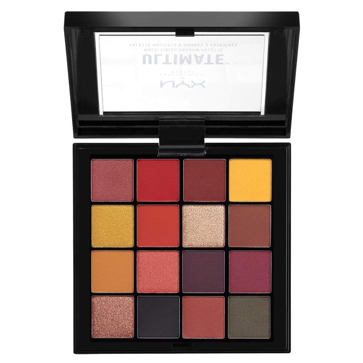 NYX PROFESSIONAL MAKEUP Ultimate Shadow Palette, Eyeshadow Palette, Phoenix, 0.02 Ounce / 0.83 G