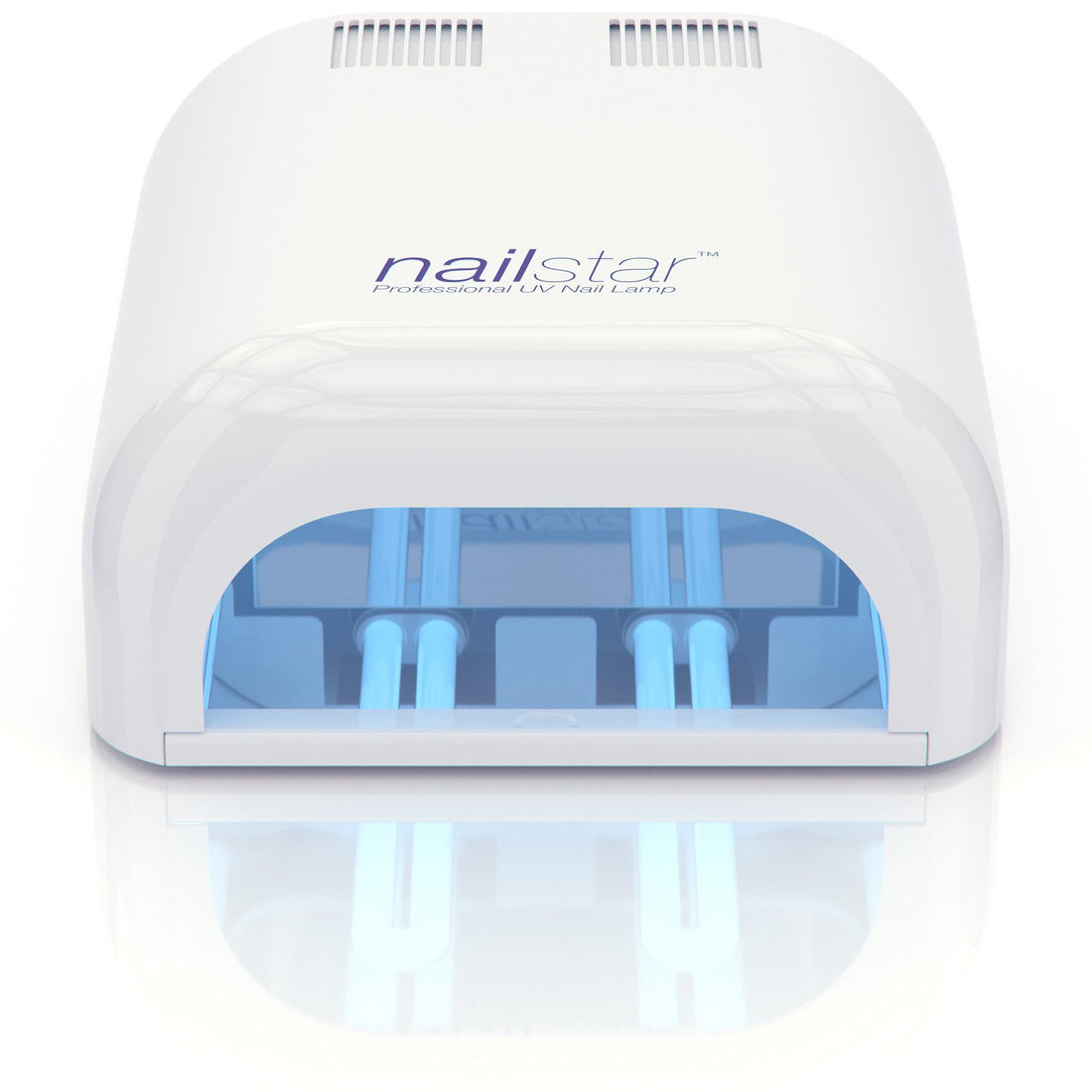 NailStar Professional 36 Watt UV Nail Dryer Nail Lamp for Gel with 120 and 180 Second Timers + 4 x 9W Bulbs Included