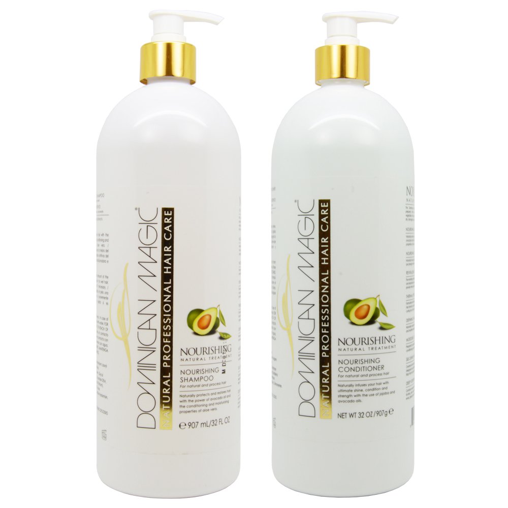 Dominican Magic Nourishing Shampoo & Conditioner 32oz Duo Set by Dominican Magic