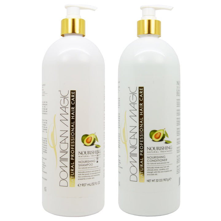 Dominican Magic Nourishing Shampoo & Conditioner 32oz Duo Set by Dominican Magic