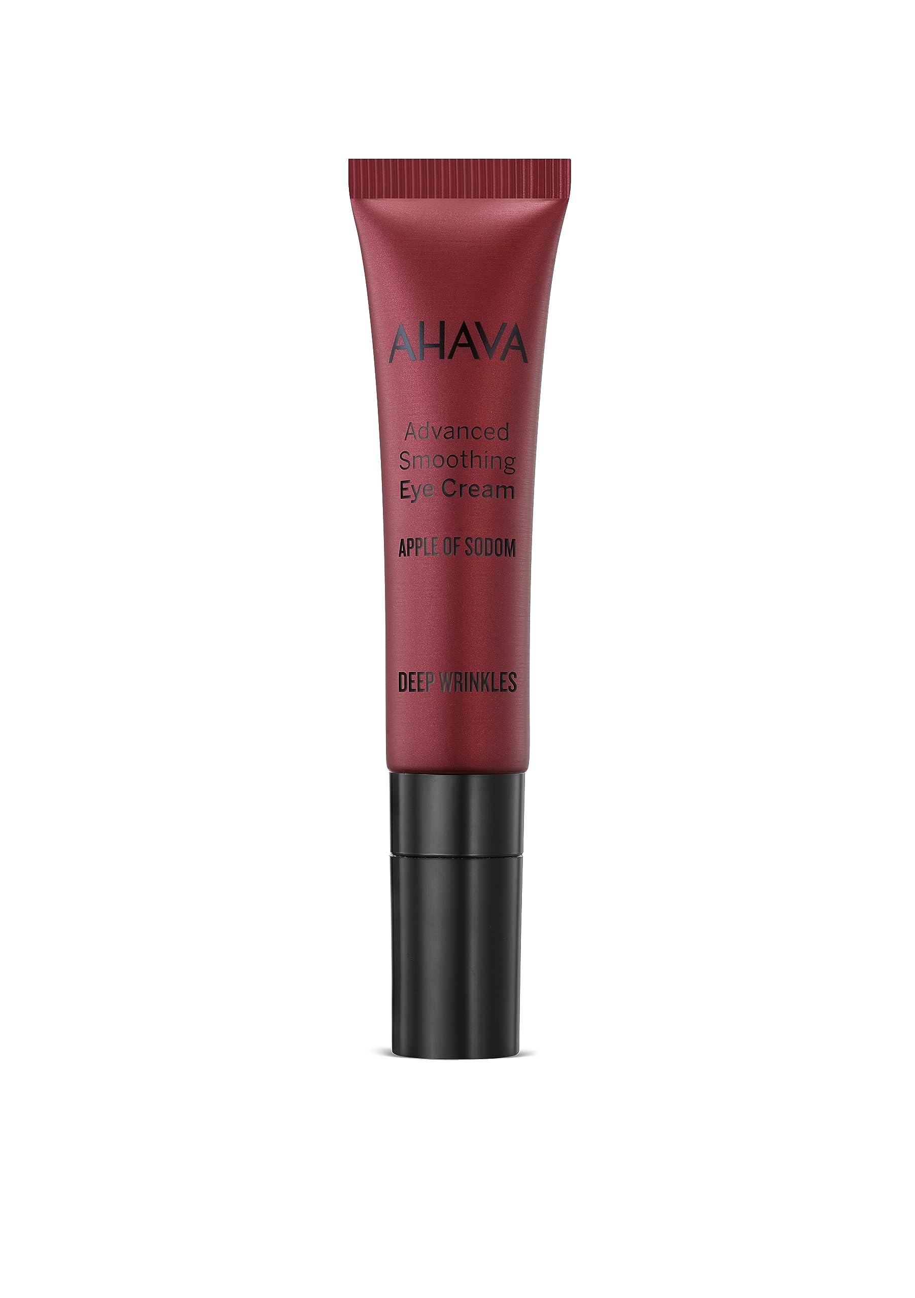 AHAVA Apple of Sodom Advanced Smoothing Eye Cream - Help Recontour & Replump Skin Delicacy and Smoothes Deep Wrinkles around Eyes, Plump-up Eye Hallows, with Volumizing Moisture Effect, 0.5 fl.oz