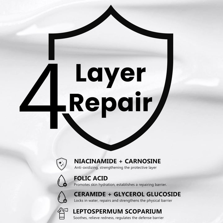 MOONISU Snail Mucin Moisturizer Face Cream - Advanced Snail 94 All in One Cream 3.52 OZ, Daily Repair Face Gel Cream for Dry Skin, Sensitive Skin, Recovery Cream with Hyaluronic Acid