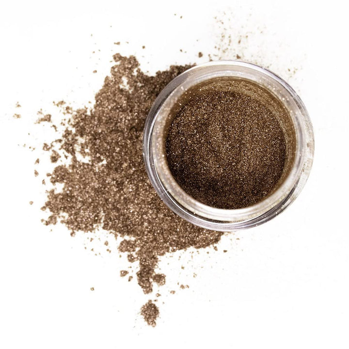 Mehron Makeup Precious Gem Loose Pigment Shimmering Eye Powder (.17 oz) (Bronzite)