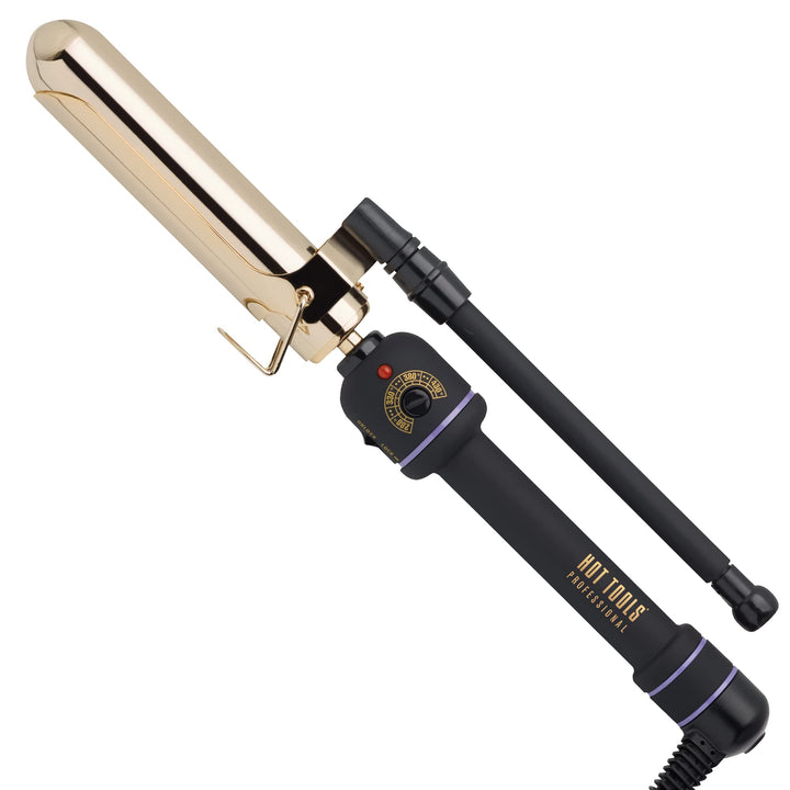 HOT TOOLS 1130 Marcel Curling Iron, Gold/Black, 1 1/4 Inches