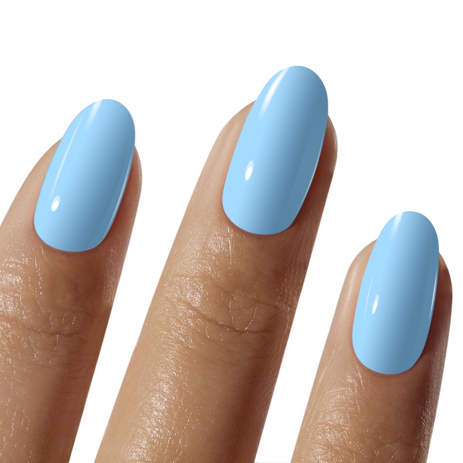 Vishine Gelpolish Gel Nail Polish Lacquer Shiny Color Soak Off UV LED Professional Manicure Pinkish Blue(1595)