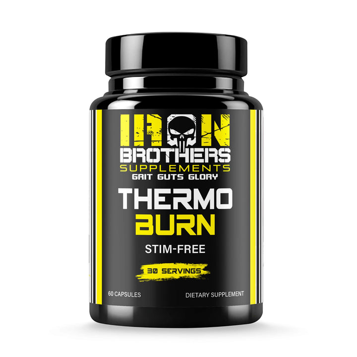 Iron Brothers Supplements Stimulant Free Fat Burners for Women and Men – Weight Loss - Non Stim Thermogenic Fat Burner – Dietary Supplement – Metabolism Booster with Cayenne Pepper – 30 Day Supply