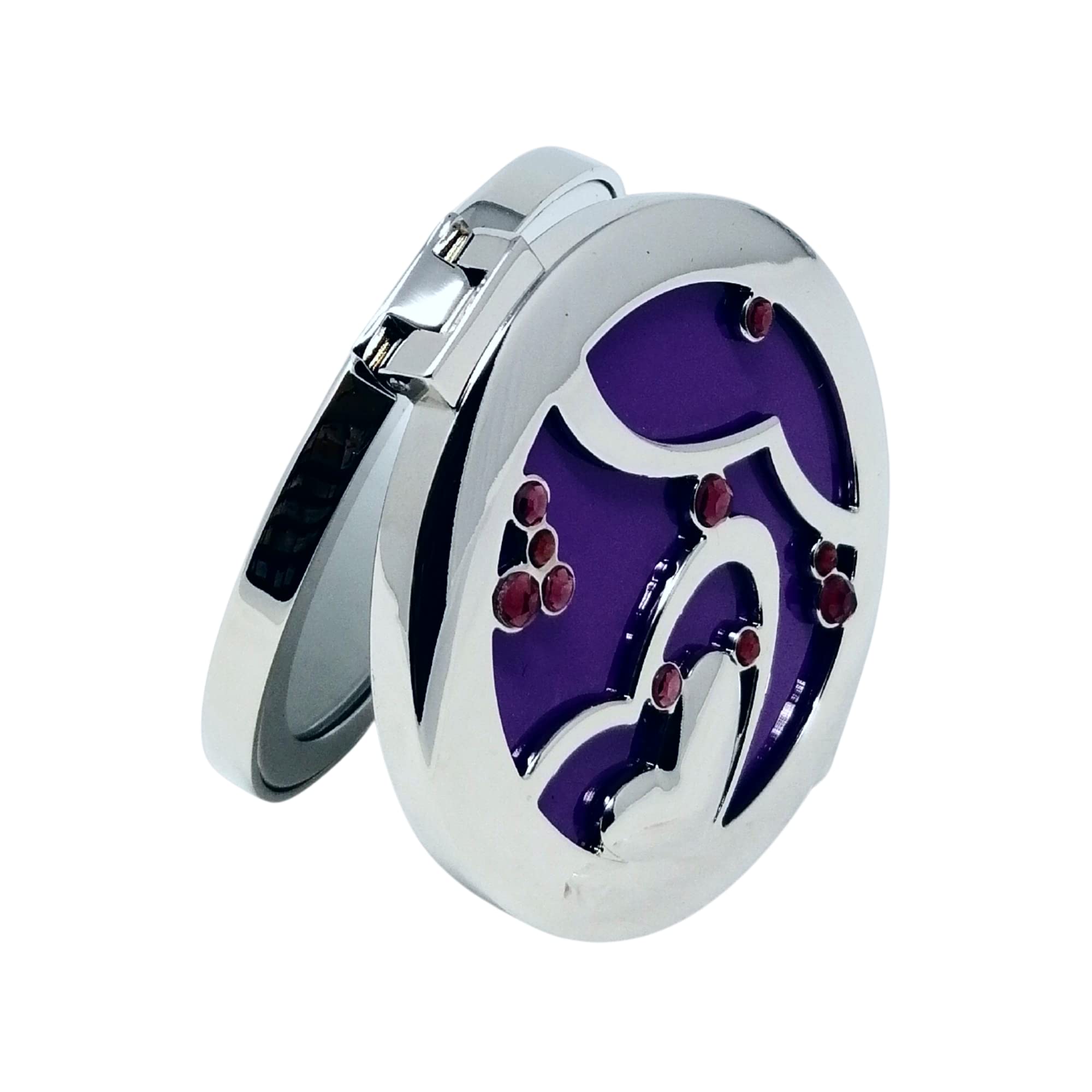 Rucci Compact Mirror, Inter-Locking Heart