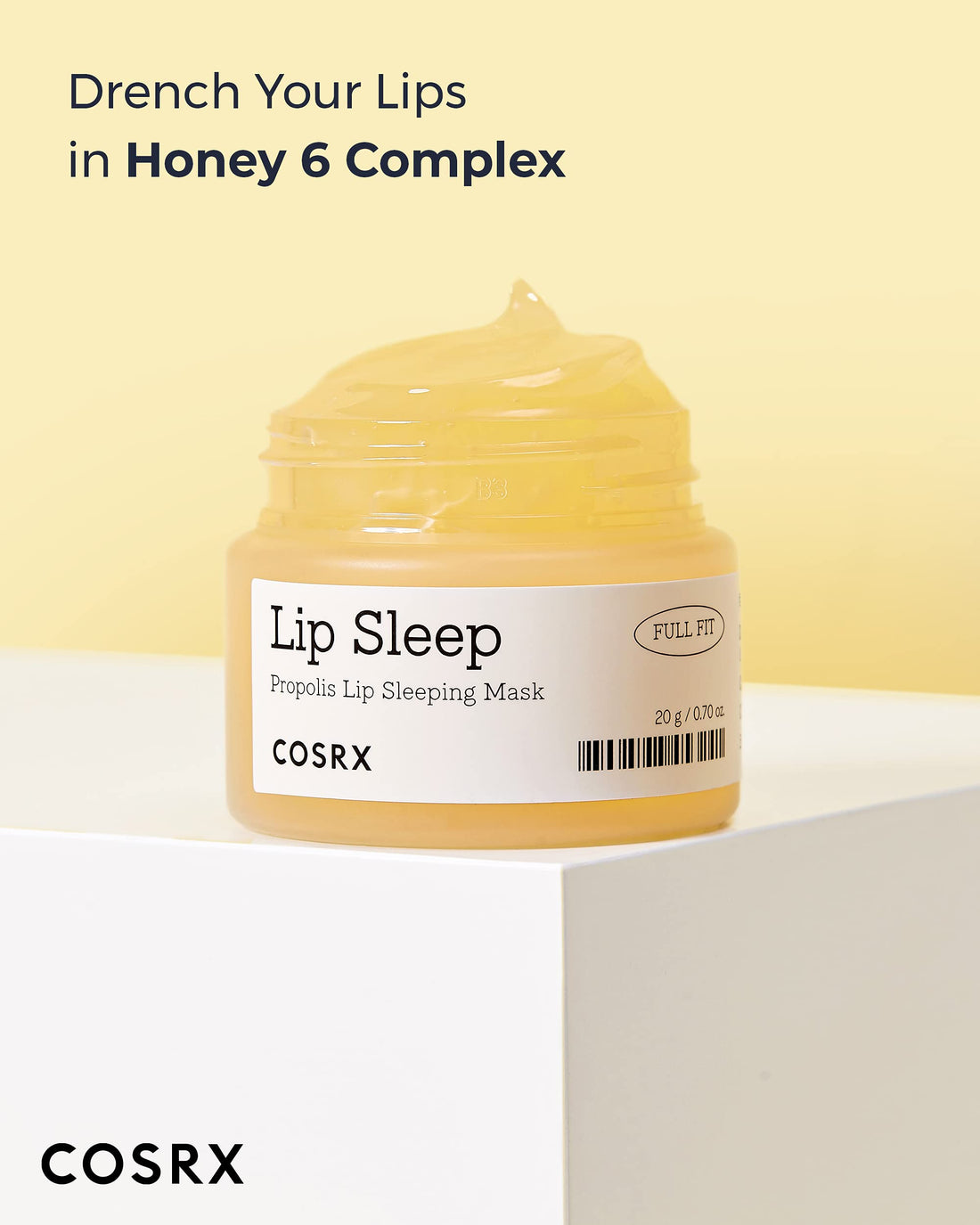 COSRX Lip Care Balm for Dry Chapped Lips, Enriched with Shea Butter, Sleeping Mask, Korean Skin Care, Animal Testing-Free, Artificial Fragrance-Free, Parabens-Free (Lip Sleeping Mask)