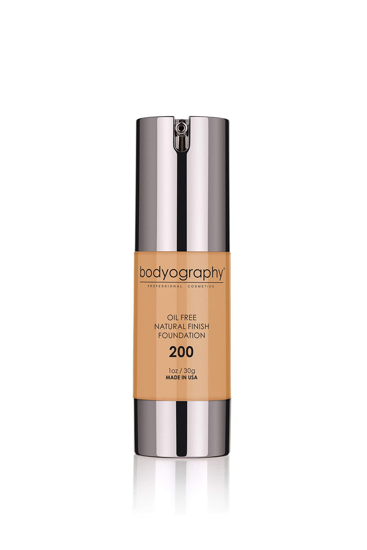 Bodyography Natural Finish Foundation No.200, 1.0 Ounce