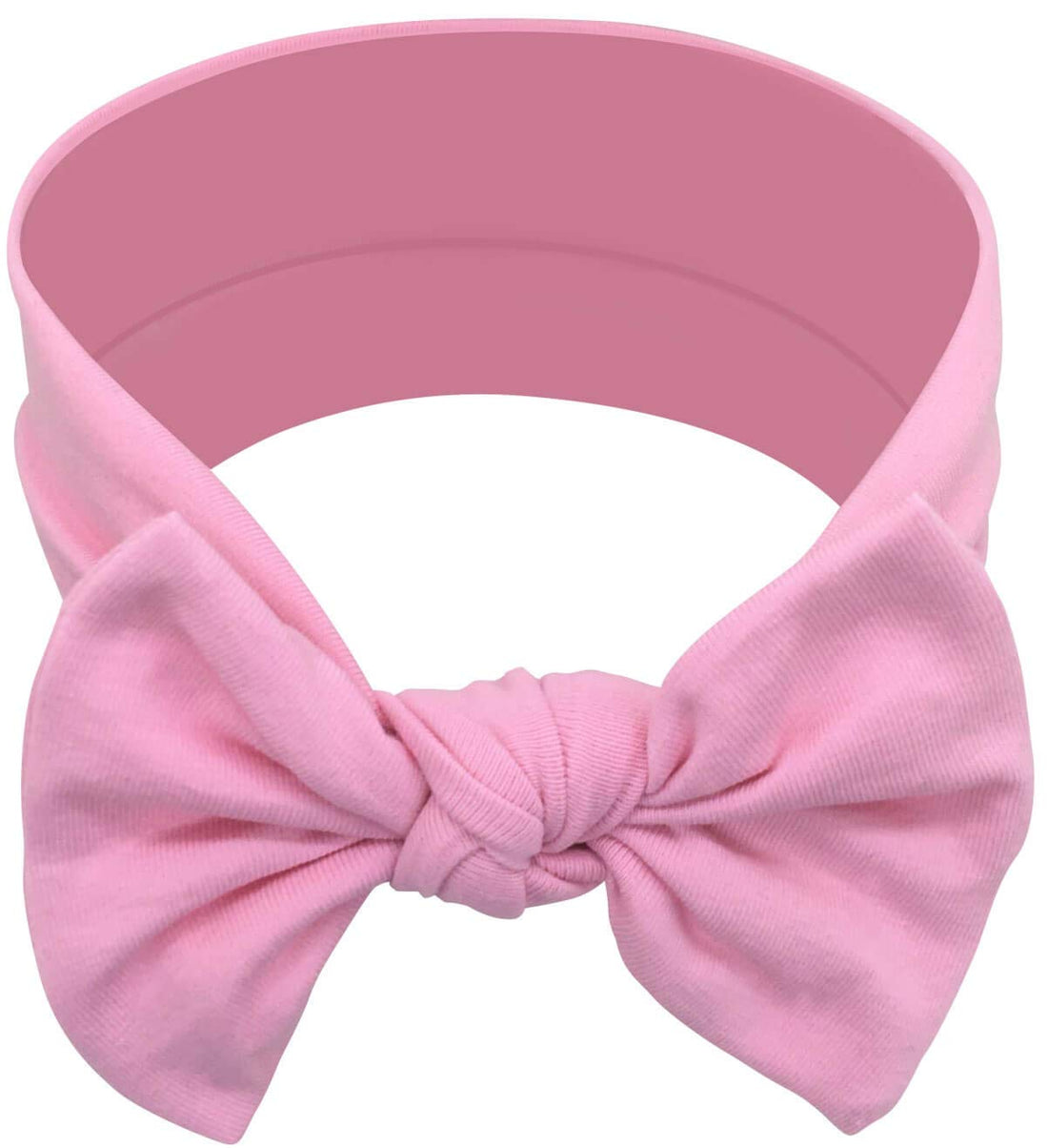 BABYGIZ Baby Girl Headbands-Infant,Toddler Cotton Handmade Hairbands with Bows Child Hair Accessories (White, Gray, Pink, Powder Pink)