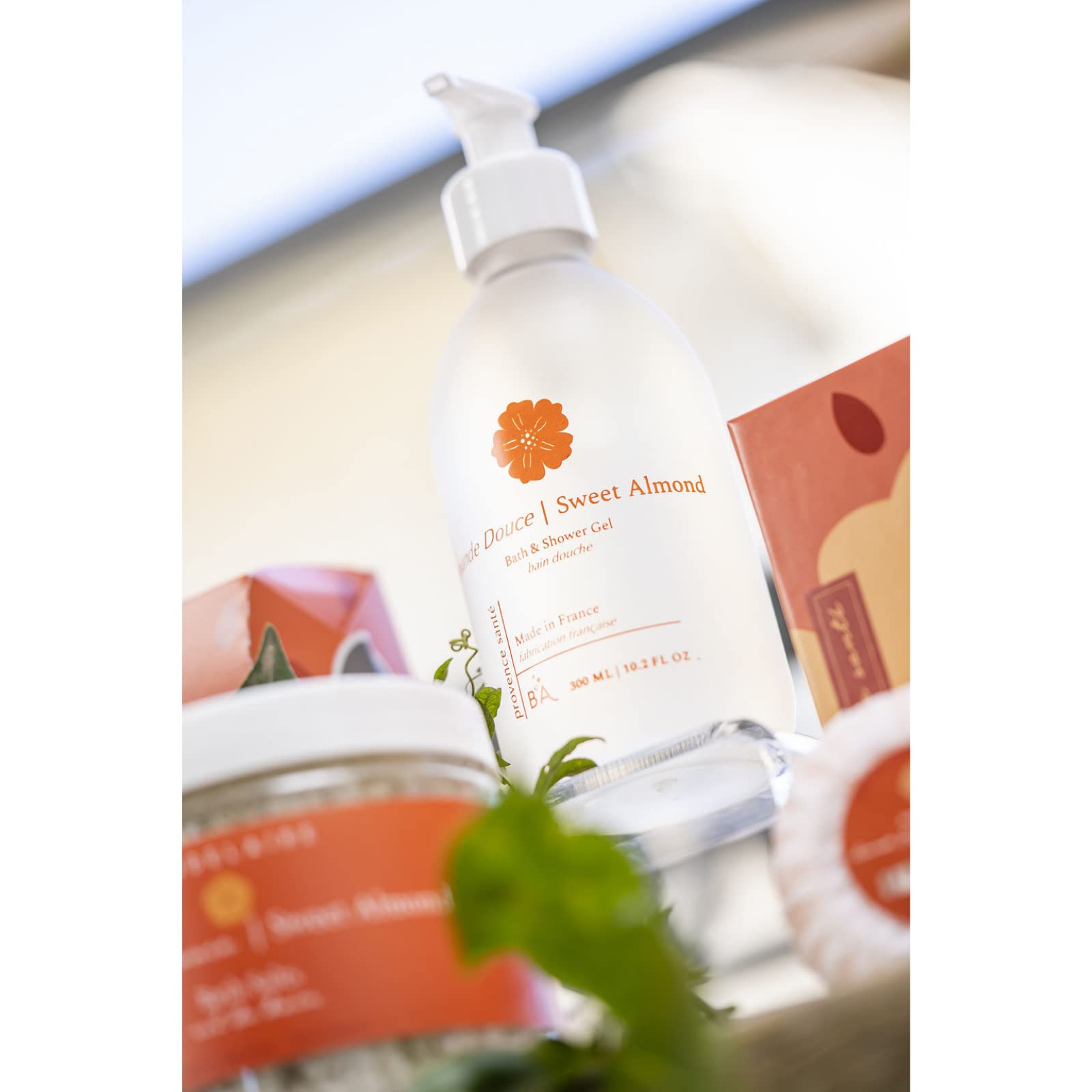 Provence Sante PS Shower Gel Sweet Almond, 10.2 Ounces