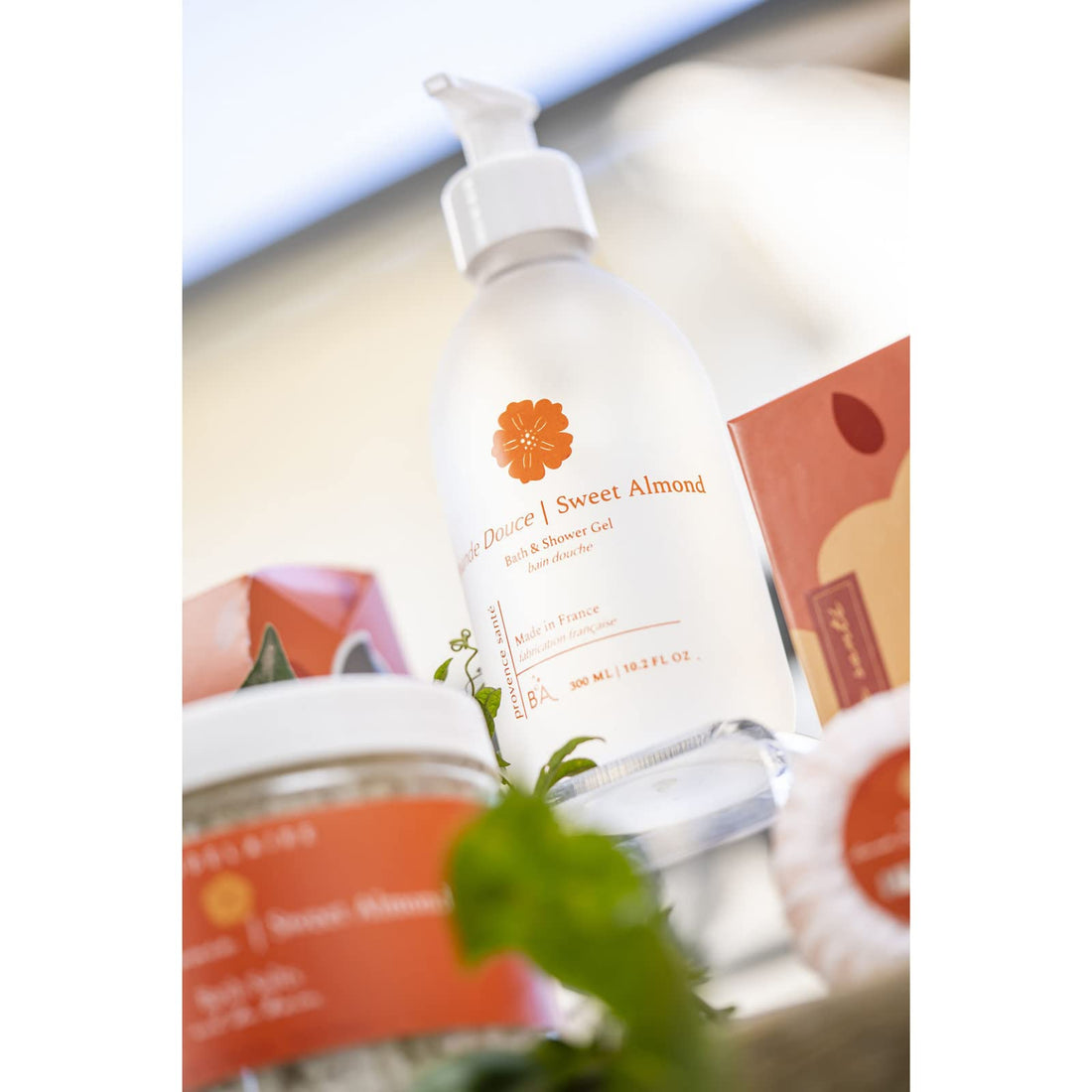 Provence Sante PS Shower Gel Sweet Almond, 10.2 Ounces