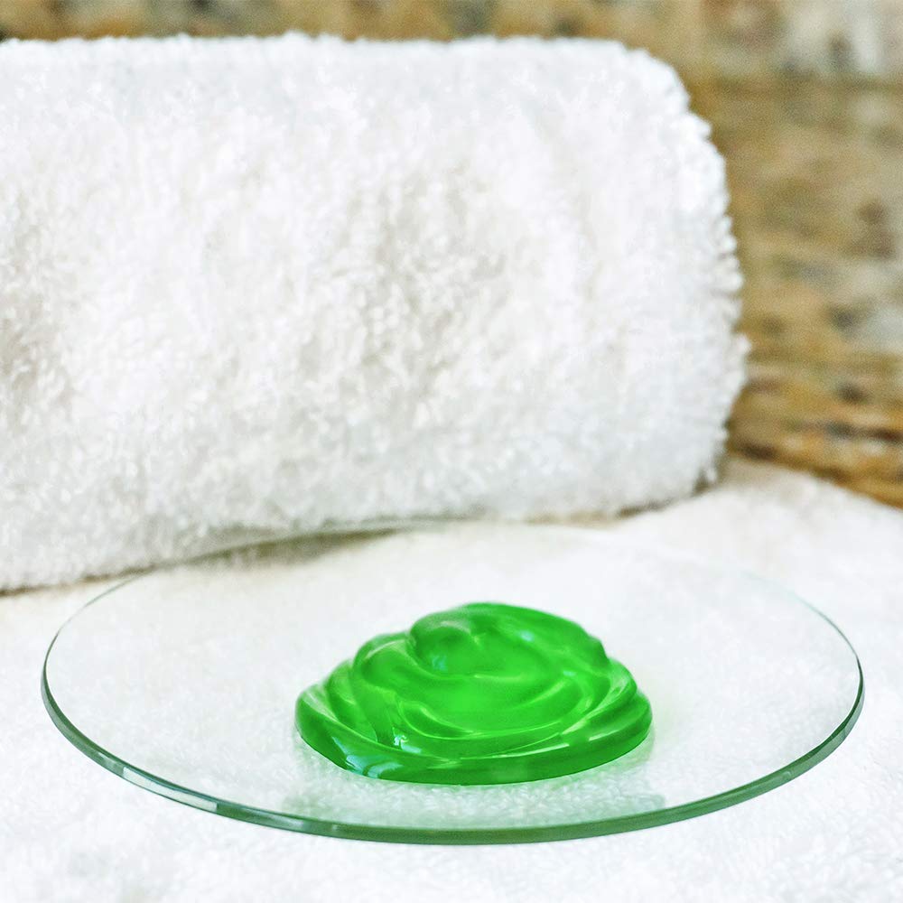 Vitabath Original Spring Green Everyday Set Shower Gelee, Lotion & Foam Enhancing Pouf