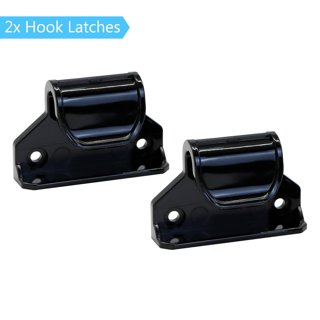 KISKIZ Retractable Baby Gate Replacement Parts (Black) Hardware Full Set Wall Mounting Accessories with Brackets Anchors and Screws