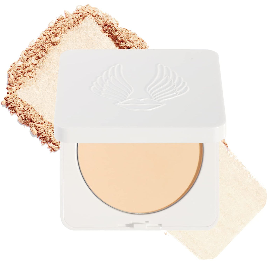 Velvet Matte Oil Control Pressed Powder By Luscious Cosmetics. Vegan And Cruelty Free. (#2 Medium Beige W/Gold Undertones)