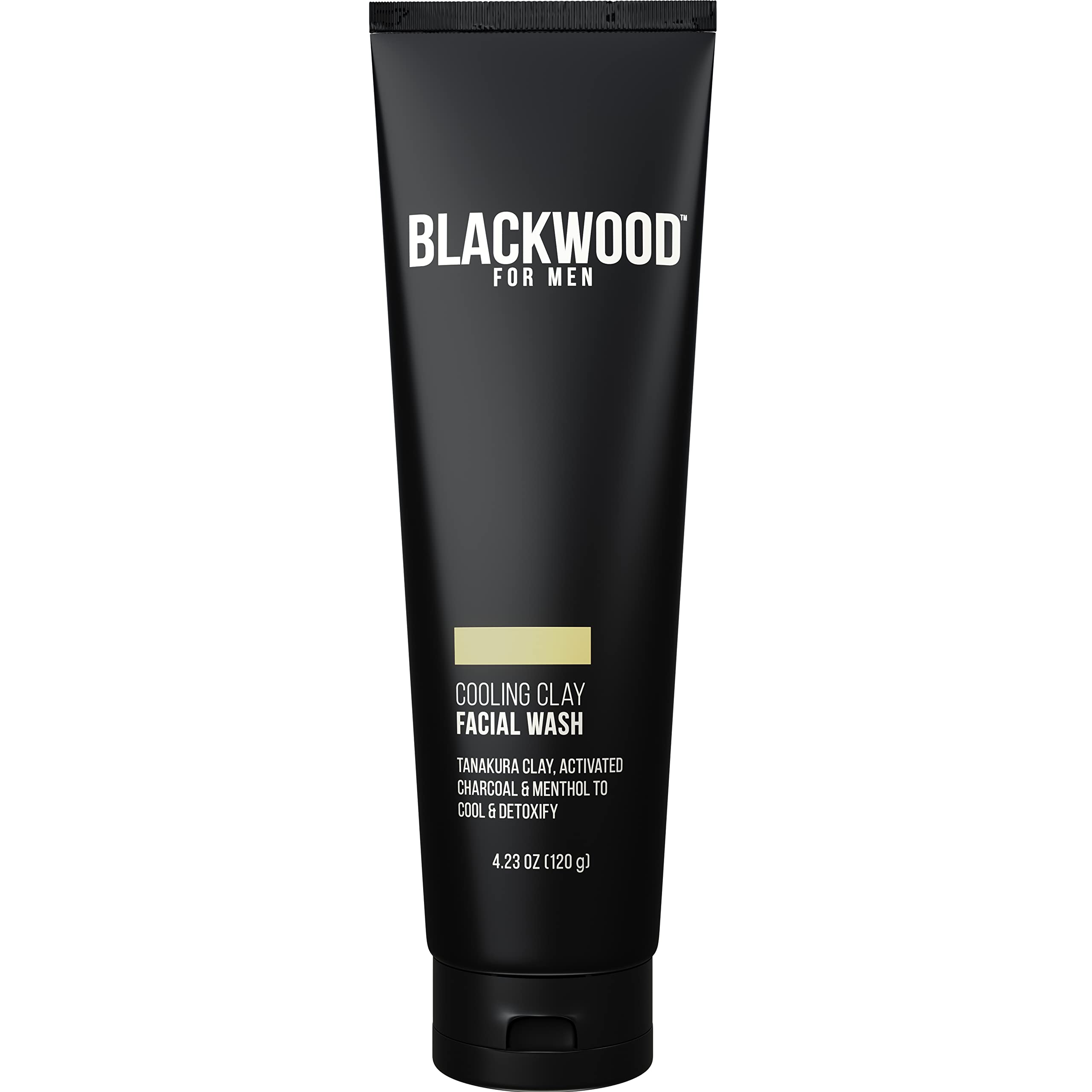 Blackwood For Men Cooling Clay Facial Wash Tube, 4.23 fl. oz.