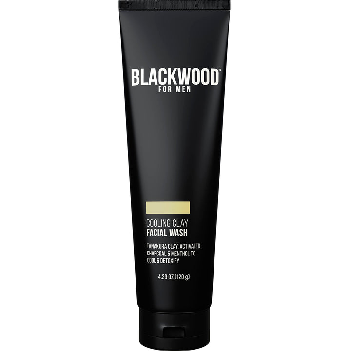 Blackwood For Men Cooling Clay Facial Wash Tube, 4.23 fl. oz.