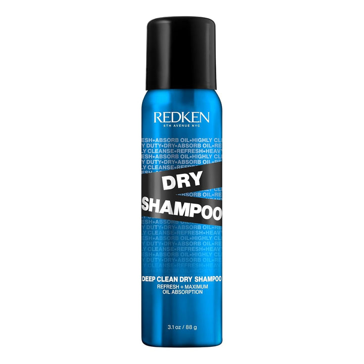Redken Deep Clean Dry Shampoo | Instantly Refreshes Hair & Absorbs Oil In Between Washes | No Buildup or Residue | Fragrance-Free | For All Hair Types, For Dark or Light Hair | 3.1 Oz