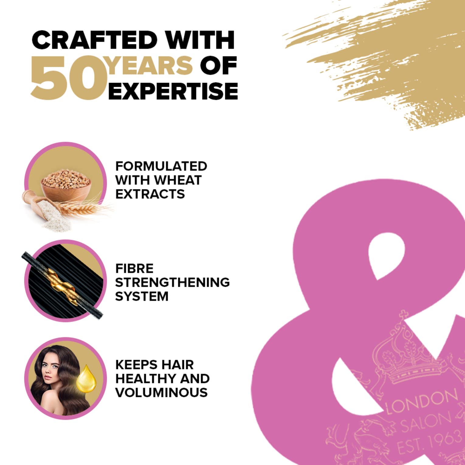 Toni&Guy Volume Addiction Hair Conditioner For Ultra Smooth & Voluminous Hair, Formulated With Wheat Extracts, Volume & Body To Fine & Flat Hair For Men & Women, 250Ml, Unscented, 1 Count