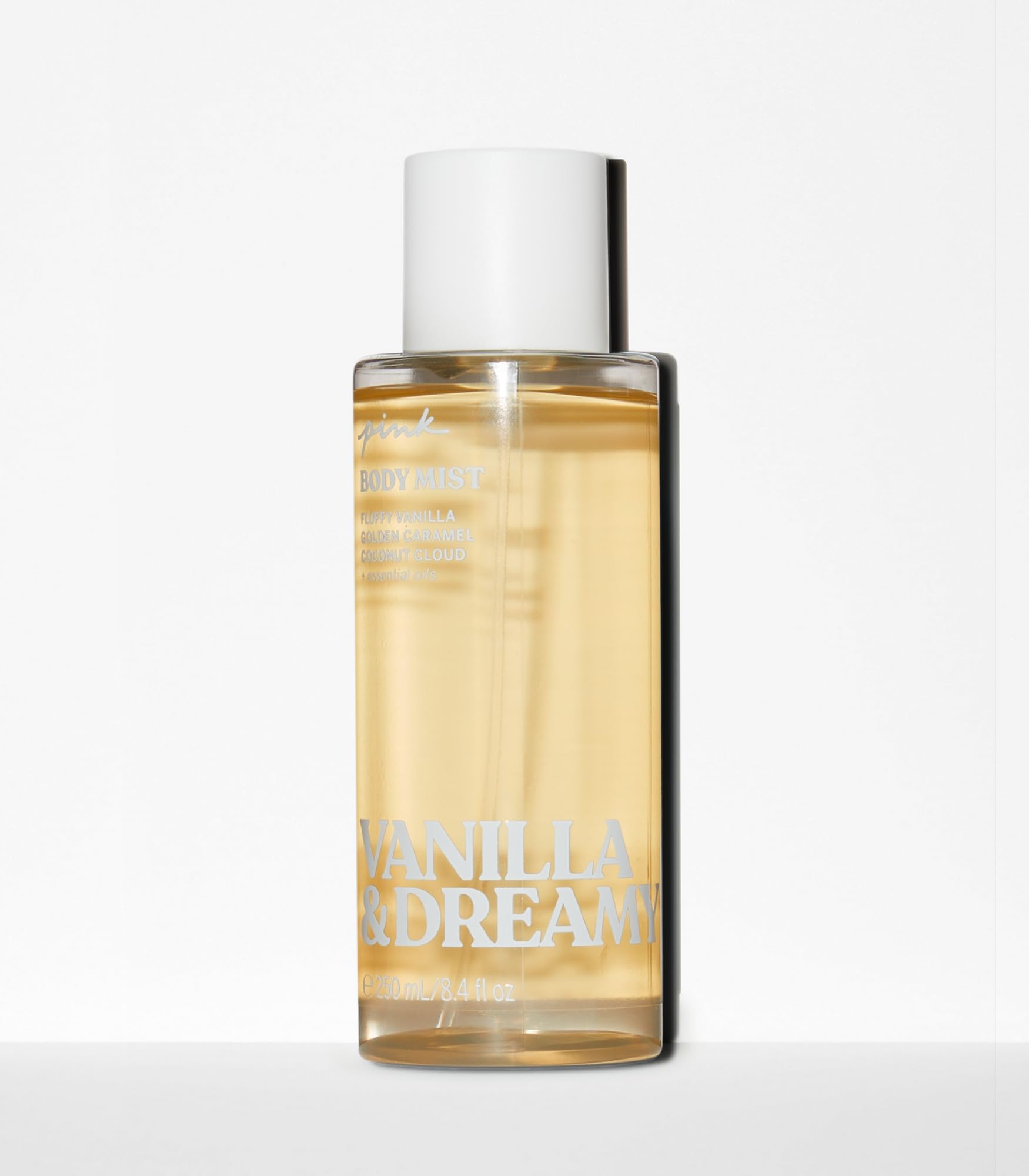 Victoria's Secret PINK Vanilla & Dreamy Body Mist, Notes of Coconut & Caramel (8.4 oz)