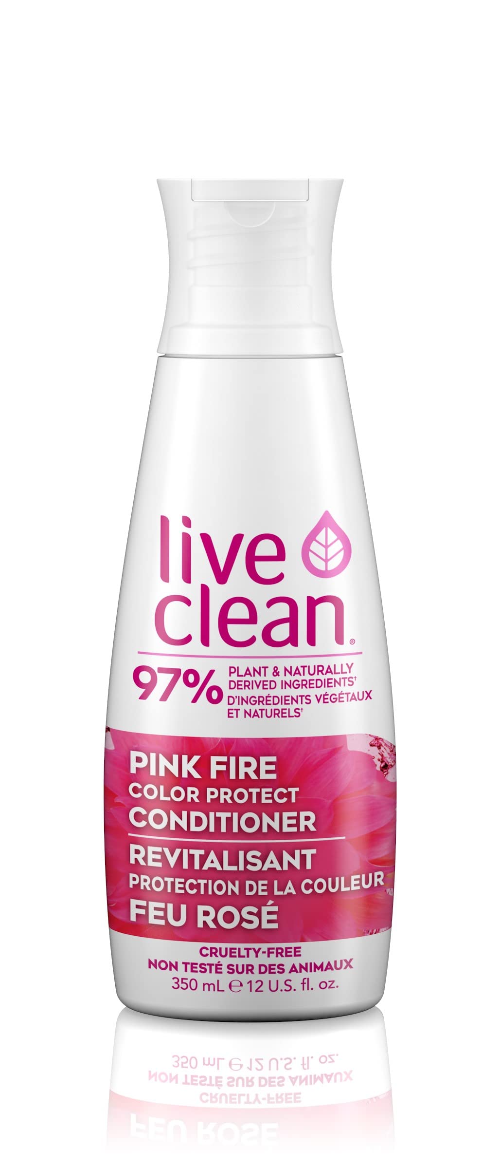 Live Clean Pink Fire Colour Protect Conditioner - 12 Oz (350ml)