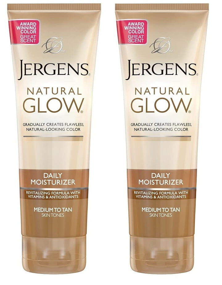 Jergens Nat Glw Med/Tan Size 7.5z Jergens Natural Glow Daily Moisturizer For Medium/Tan Skin