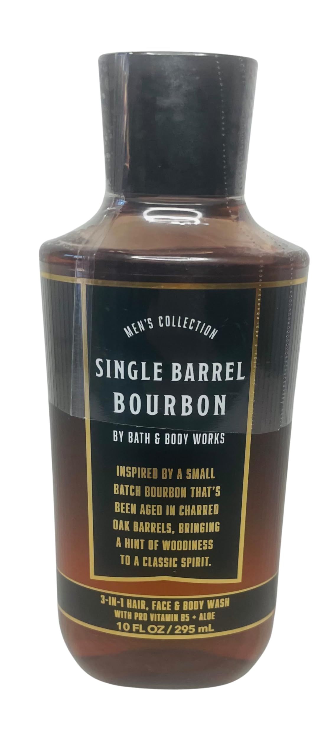 Bath & Body Works Men's Single Barrel Bourbon 3-in-1 Hair, Face & Body Wash 10 Ounce