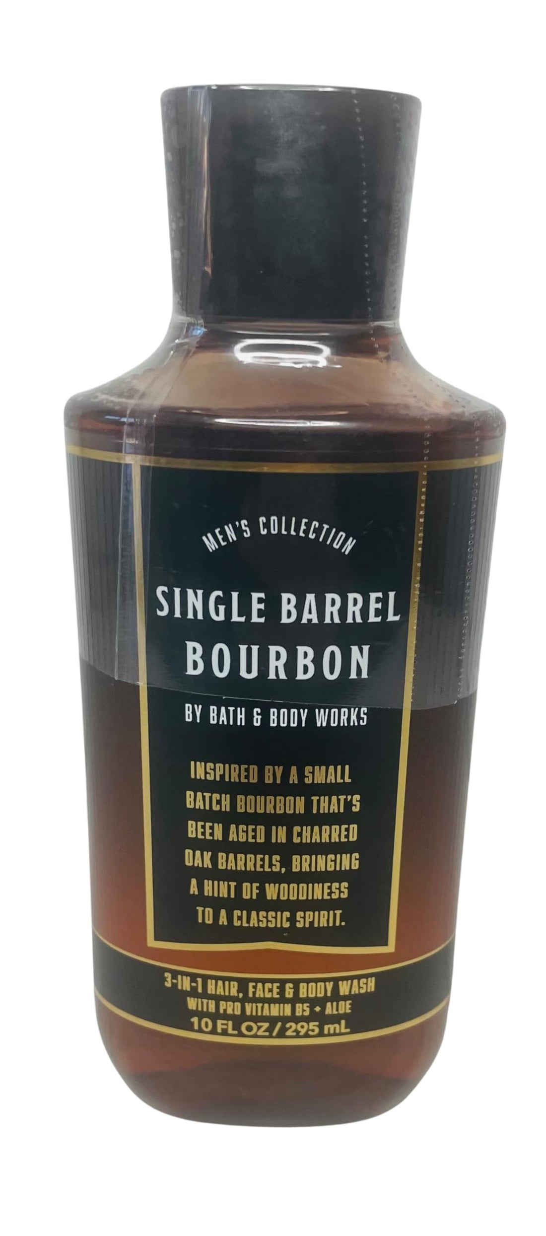 Bath & Body Works Men's Single Barrel Bourbon 3-in-1 Hair, Face & Body Wash 10 Ounce