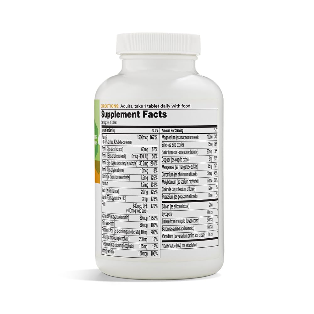 365 by Whole Foods Market, Mature Adult Once Daily Multi, 180 Count